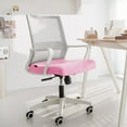 thumbnail image 7 of NEO CHAIR Pink Office Chair, Ergonomic Lumbar Support, Adjustable Desk Chair with Armrests, Pink, 7 of 7