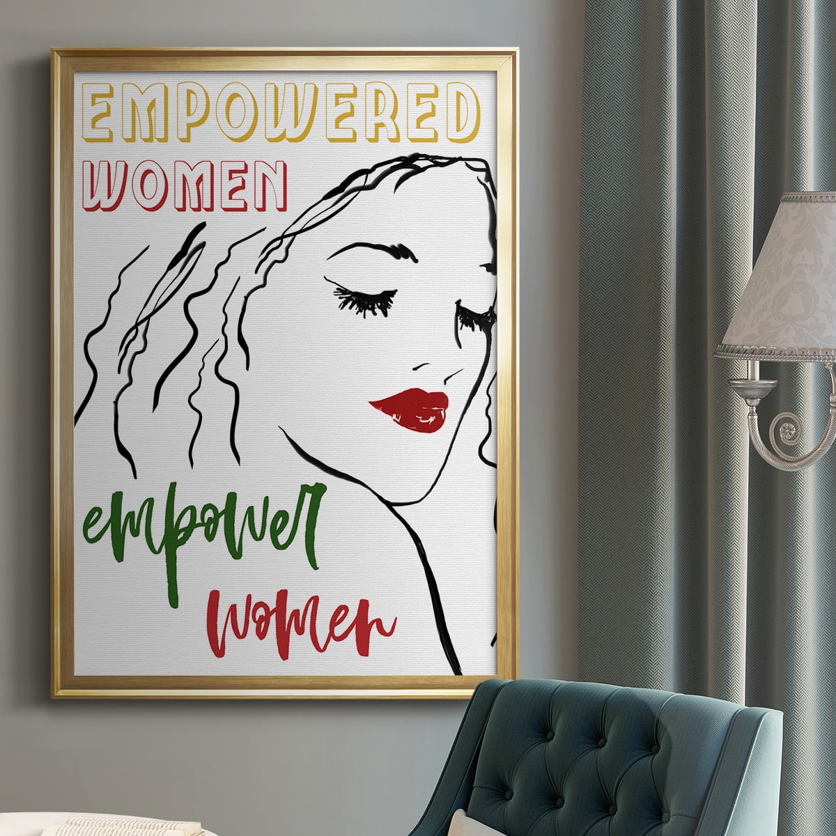 Empowered Women Premium Classic Framed Print - Ready to Hang