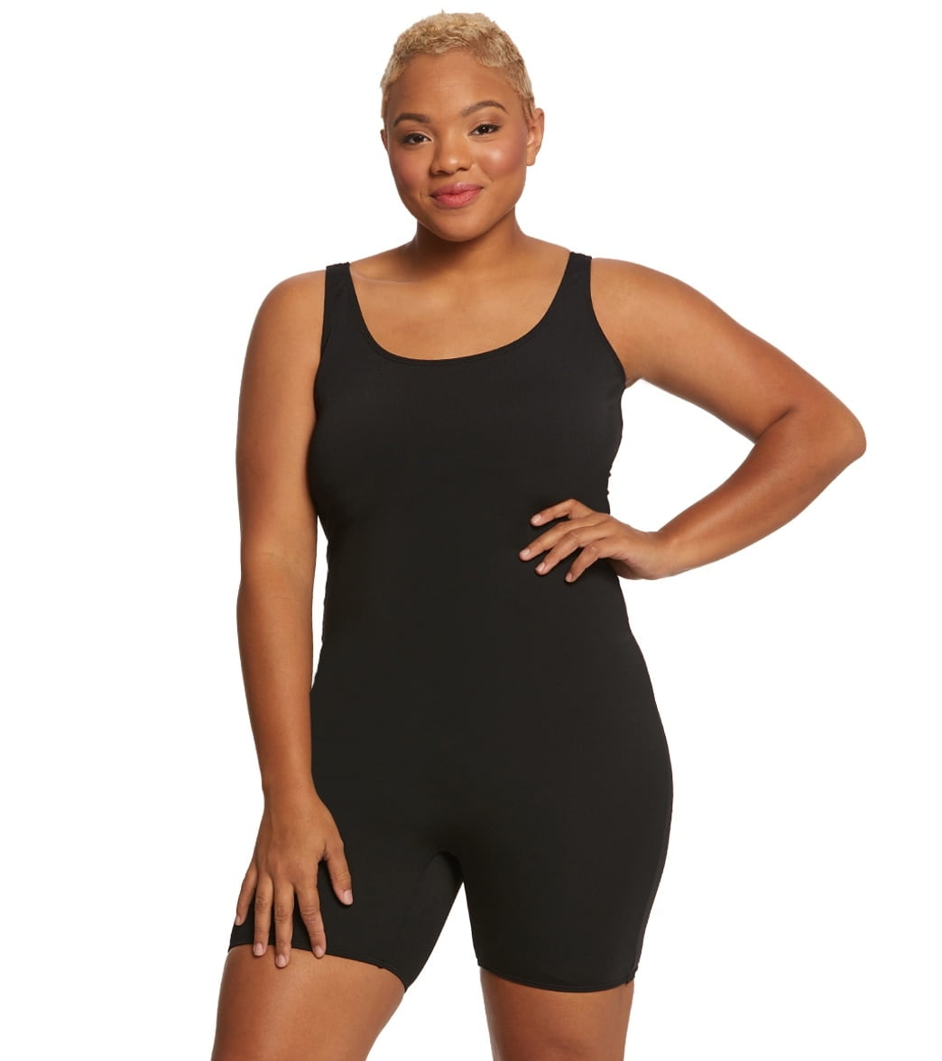 plus size unitard swimsuit