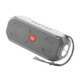 thumbnail image 4 of Speaker Bluetooth V5.0 Outdoor Camping Soundbar Portable Wireless Flashlight Loudspeaker  Gray, 4 of 10
