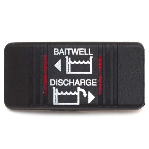 Carling Boat Rocker Switch Cover | Ranger Triton Baitwell Discharge Actuator