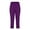Purple, variant on Lroveb Capri Leggings for Women, Capri Workout Yoga Leggings, Leggings 2024 High Waisted Cutout Lightweight Cozy Cropped Pants Solid Soft Pajams Black