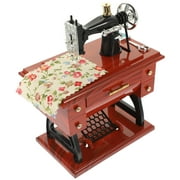 Vintage Sewing Machine Music Box Toy - Musical Model, Unique Gift for Sewing Enthusiasts and Collectors