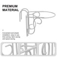 thumbnail image 3 of 2 Pcs Support de Pot de Fleurs Suspendu pour Balcon, 3 of 8