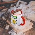 thumbnail image 5 of 3dRose, Ladybug Design, 11oz Two-Tone Red Mug, 5 of 7