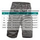 thumbnail image 3 of pstuiky Pantalones cortos deportivos para hombre, Pantalones cortos cargo elásticos para hombre, informales, con cordón ajustable, clásicos, de verano, con múltiples bolsillos con cremallera., 3 of 8