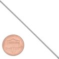 thumbnail image 3 of 2mm High-Polished Stainless Steel Square Box Chain Necklace, 20 inches, 3 of 7