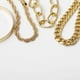 thumbnail image 3 of Juego de 4 pulseras de cadena de plata y oro bohemio delicadas para mujer, ajustables, con cuentas, cadena de cable plana gruesa, pulseras punk, joyería para mujeres y niñas, juego de regalo de 4 (dorado) oso de fresa  Electrónica, 3 of 4