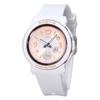 Casio Baby-G BGA-260 Digital Analog Off White Sports Shock Watch