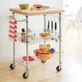 thumbnail image 6 of TRINITY EcoStorage® Bamboo Kitchen Cart, 6 of 7