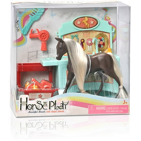 Horse Play Brown Primped N Pretty Horse Grooming Set