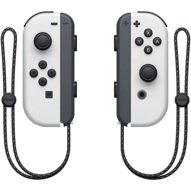 Nintendo Switch OLED Console White Joy-Con Controllers