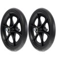 thumbnail image 2 of 2pcs Wheelchair Wheel 8 Inch Flexible Wheelchair Heavy Duty Wheel Wheelchair Part, 2 of 3