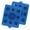 blue, variant on VOS Family Size Floating Refreshments Holding Tray for Snacks and Drinks | Ultra Buoyant Water Floats for Pools Sandbars Parties, 9-Holes, Pack of 1, Seafoam Blue