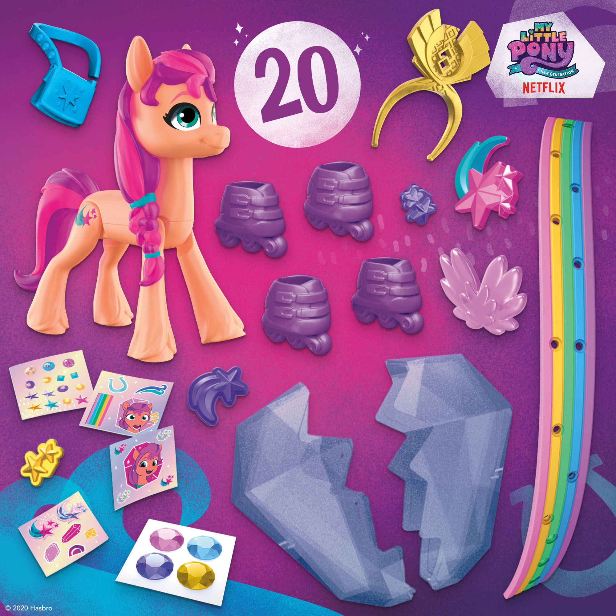 My Little Pony: a New Generation, Movie Crystal Adventure Sunny, Starscout - image 4 of 8