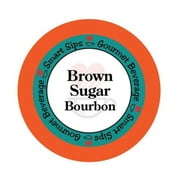 Smart Sips COFBROSUGE24 Brown Sugar Bourbon Gourmet Coffee for All Keurig K-cup Machines, 24 Count