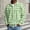 Light Green, variant on Adult Mens Polo T Shirt Long Sleeve Button Tees Shirts Basic Purple Dress Shirts for Men
