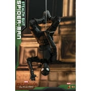 Spider-Man Far From Home 12 Inch Action Figure Movie Masterpiece 1/6 Scale - Spider-Man (Stealth Suit) Hot Toys 904857