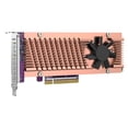 thumbnail image 2 of QNAP QM2-2P-384A - Storage controller - PCIe 3.0 - low profile - PCIe 3.0 x8 - for QNAP QGD-1600, 2 of 8