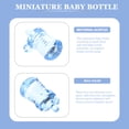 thumbnail image 2 of 30 Pcs Biberons Miniatures pour Bébés Jouets Mini Modèles de Biberons Cadeaux de Fête de Baby Shower, 2 of 7