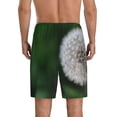 thumbnail image 4 of Lsque Dandelion Mens Sleep Pajama Shorts,Short Pajama Pants, Cotton Ultra-Soft Knit-Small, 4 of 9