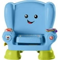 thumbnail image 6 of Fisher-Price Laugh & Learn Smart Stages Chair Electronic Learning Toy for Toddlers, Blue, 6 of 7