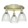 thumbnail image 4 of Innovations Lighting  Castile - 3 Light 18" Flush Mount Clear/Oil Rubbed Bronze, 4 of 5