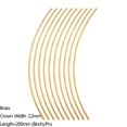 thumbnail image 3 of Guitar Fret Wires 8 pulgadas de repuesto acústico para Dulcimers Banjos Bass 2mm shamjiam Alambres, 3 of 9