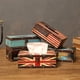 thumbnail image 4 of Caja de pañuelos de estilo británico, suministros para el hogar, caja de pañuelos creativa para restaurante, caja de pañuelos cilíndrica para automóvil, caja de servilletas de papel, 4 of 5