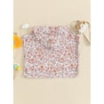 thumbnail image 3 of Toddler Baby Girl Hooded Beach Towels Infant Floral Swimsuit Cover up Summer Cute Beach Bath Poncho Towel Cloak, 3 of 7