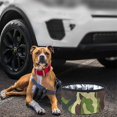 thumbnail image 5 of Comedero para perros Oxford Outdoor, portátil, plegable, para mascotas, cuenco para beber, cuenco para perros de viaje de gran capacidad, 5 of 5