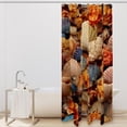 thumbnail image 2 of Shell Waterproof Printed Shower Curtain Sets with Hook for Bathroom Decoration - Bathroom Curtain for Home Decor, 2 of 5