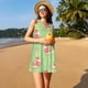 thumbnail image 3 of Fotbe Cute Poodle Dog Vestido de Verano sin Mangas para Mujer – Vestido Midi Línea A, Estilo Camiseta Floral, Vestido Playero Casual y Fluido, 3 of 7