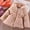 Khaki, variant on TAIAOJING Girls and Toddlers' Full-Zip Jacket Thicken Outerwear Baby Windproof Warm Winter Hoodie Coat 6-12 Months