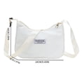 thumbnail image 2 of Bolsa De Hombro Bolso cruzado para mujer Oxford de gran capacidad Harajuku para mujer (blanco) Ehuebsd Para Estrenar, 2 of 5