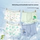 thumbnail image 2 of Calzoncillos tipo bóxer de seda de hielo para niños, de malla antibacteriana, de estilo fino, con cuatro esquinas, para verano, 2 of 5