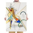 thumbnail image 6 of HFDF Canvas Prts Gewebe 1923 by Wassily Kandsky Classic Art Reproductions Abstract Gallery Wrapped Canvas Wall Art for Livg Room Home Decor and Wall Decorations 20x24inch Framed, 6 of 6