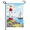 Garden Flag-3, variant on Ocean Glowing Jellyfish Garden Flag 12×18in Double Sided, Exotic Marine Creature Yard Banner, Double Sided Fabric Outdoor Decor for Lawn, Patio, and Coastal Home