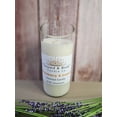thumbnail image 2 of Repurposed Wine Bottle Candle Rosemary & Lemon 13.5oz Vineyard & Brew, 2 of 7