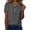 #614Black, variant on Womens Floral Short Sleeve V Neck T Shirts Summer Tops Basic Tees Casual Blouses Trendy Fashion Clothes
