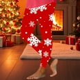 thumbnail image 5 of Kaemgyyd Christmas Day Leggings for Women Cute High Waisted Skinny Tights No See Through Cycling Workout Yoga Pants, 5 of 6
