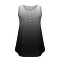 thumbnail image 3 of fatyb Women's Flowy Tank Top Sleeveless Button up Tank Shirts for Women Summer Pleated Tunic Tanks Plus Size, 3 of 4