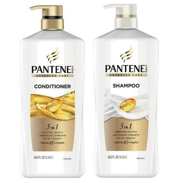Set Pantene Advanced Care Shampoo and Conditioner 5 in 1 Moisture