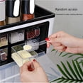 thumbnail image 3 of Bewildely Estante de almacenamiento multifuncional Caja de drenaje montada en la pared duradera de gran capacidad que ahorra espacio Organizadores de utensilios de cocina No.1 Bewildely HA024378-01, 3 of 6