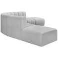 thumbnail image 5 of Meridian Furniture Arc Grey Boucle Fabric Modular Sectional, 5 of 7