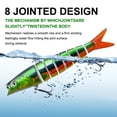 thumbnail image 3 of BNTTEAM Fishing Lures Multi Jointed Fish Fishing Kits Slow Sinking Lifelike Swimbait Freshwater and Saltwater Crankbaits for Bass Trout Bass Lures, 3 of 10