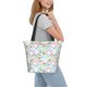 thumbnail image 2 of Fotbe Love You Rabbit Bolsa de Playa con Estampado, Bolsa de Hombro, Bolsa de Mano Espaciosa, Bolsa de Viaje Ligera, Bolsa de Compras Versátil, 2 of 6