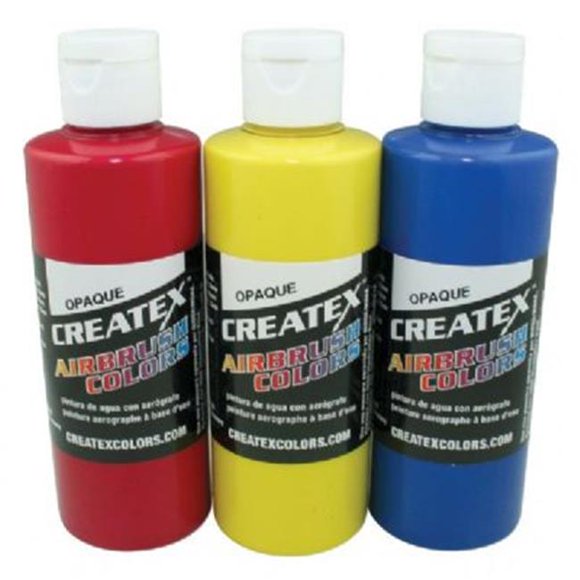 Createx 5204-04 Peinture Aérographe 4oz Jaune Opaque