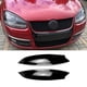 thumbnail image 2 of Faros negros brillantes, cubiertas para párpados y cejas, pegatinas para faros delanteros de pestañas, compatibles con Golf 5 R32 Mk5, 2 of 5