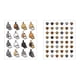 thumbnail image 1 of 2 hojas de pegatinas de material creativas DIY Kawaii Cat Craft Stickers (estilo C), 1 of 4